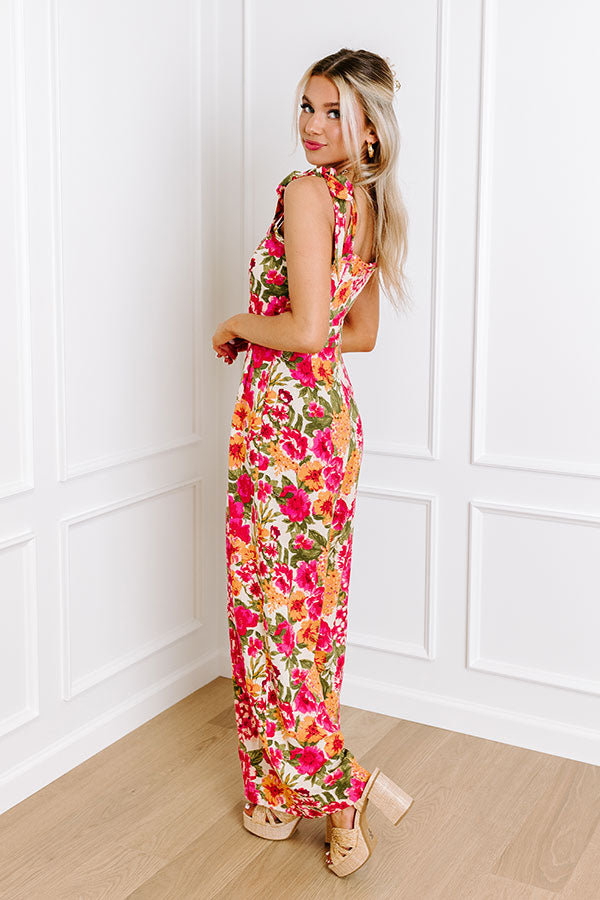 Premium Floral Linen Jumpsuit - Ultimate Style Upgrade