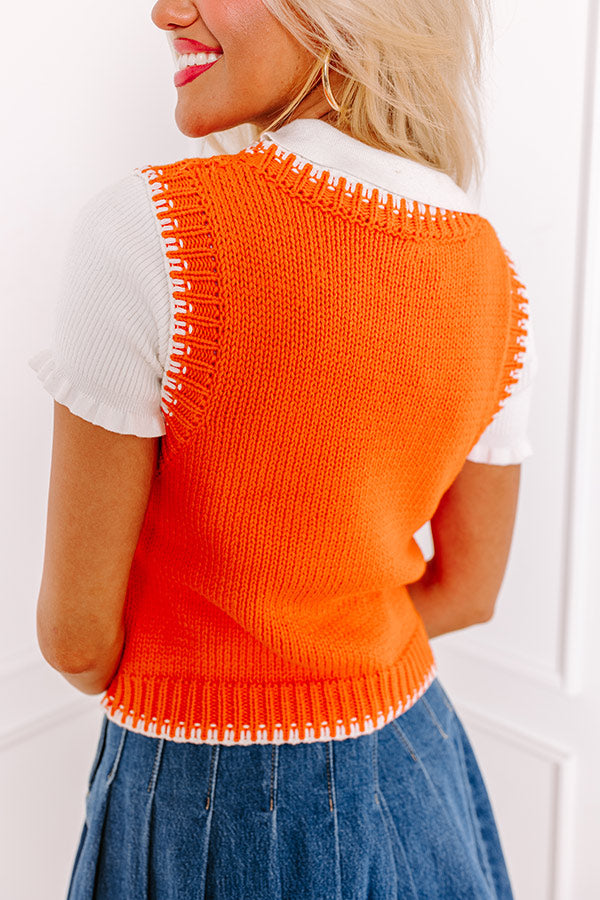 Premium Tennessee Knit Vest Top - Ultimate Game Day Style