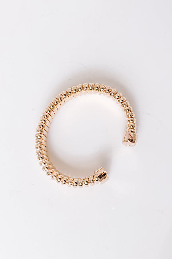 Premium Golden Glow Cuff Bracelet - Ultimate Style Upgrade