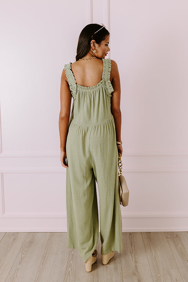 Premium Linen-Blend Jumpsuit – Ultimate Style Upgrade