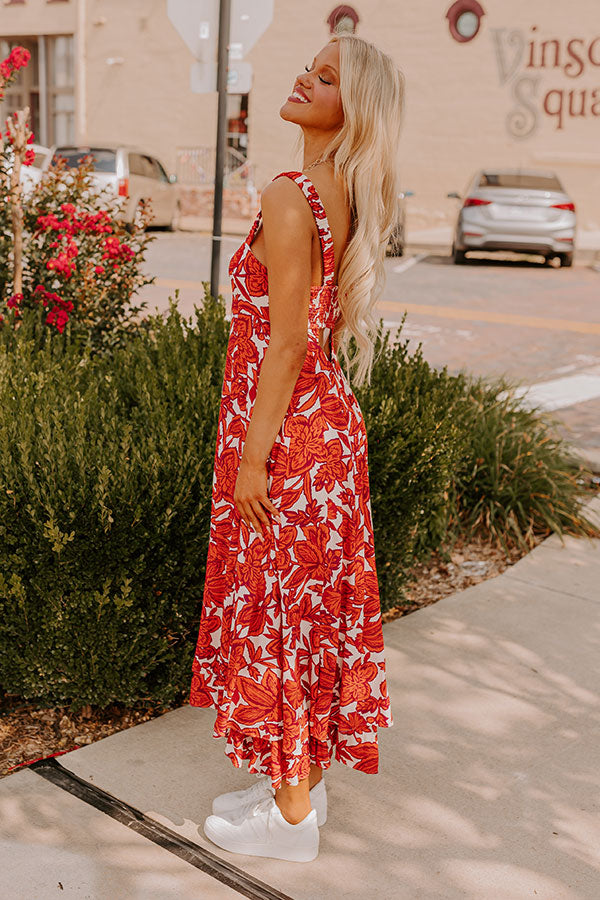 Premium Catalina Dreaming Floral Midi Dress