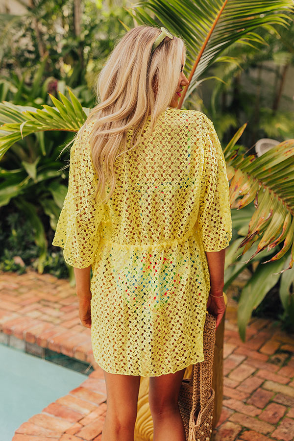 Premium Sunny Coast Knit Overlay - Ultimate Beachwear Essential