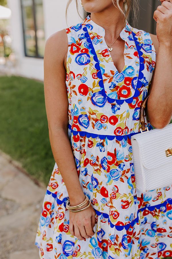 Ultimate Sunshine & Floral Mini Dress