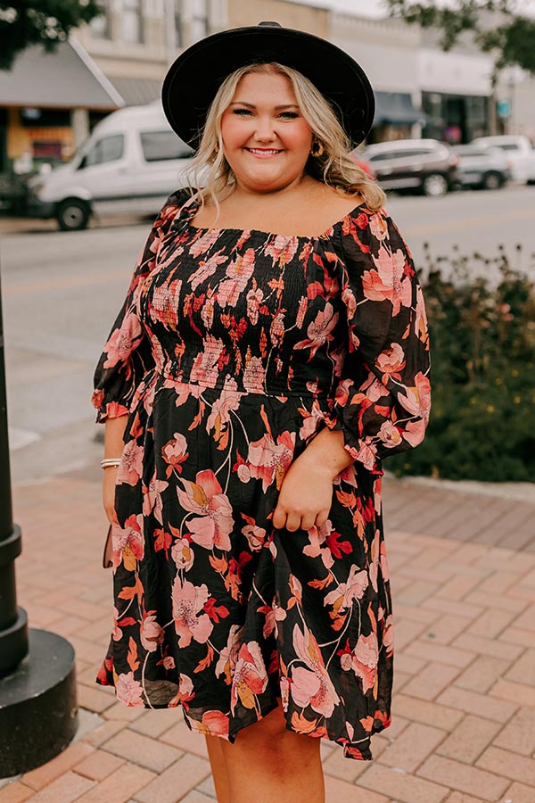 Ultimate Floral Smocked Mini Dress - Effortless Elegance