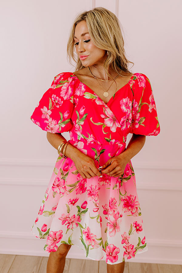 Ultimate Garden Glamour Mini Dress