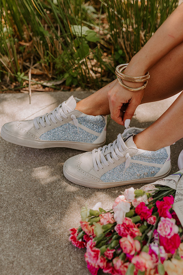 Premium Vintage Glitter Sneakers - Ultimate Comfort & Style