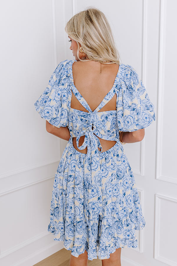 Premium Graceful Garden Mini Dress - Ultimate Summer Style