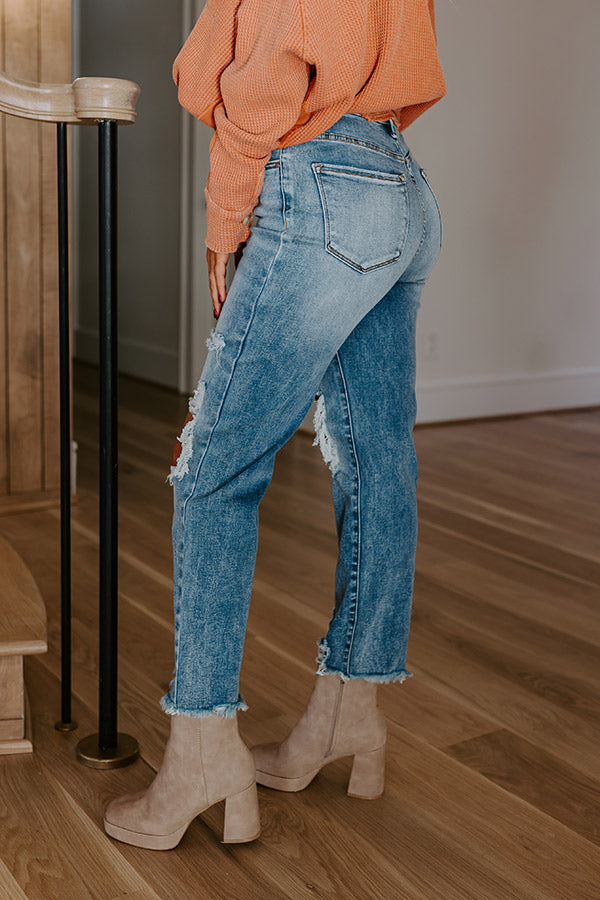 Ultimate High Waist Distressed Denim - Risen The Maya Collection