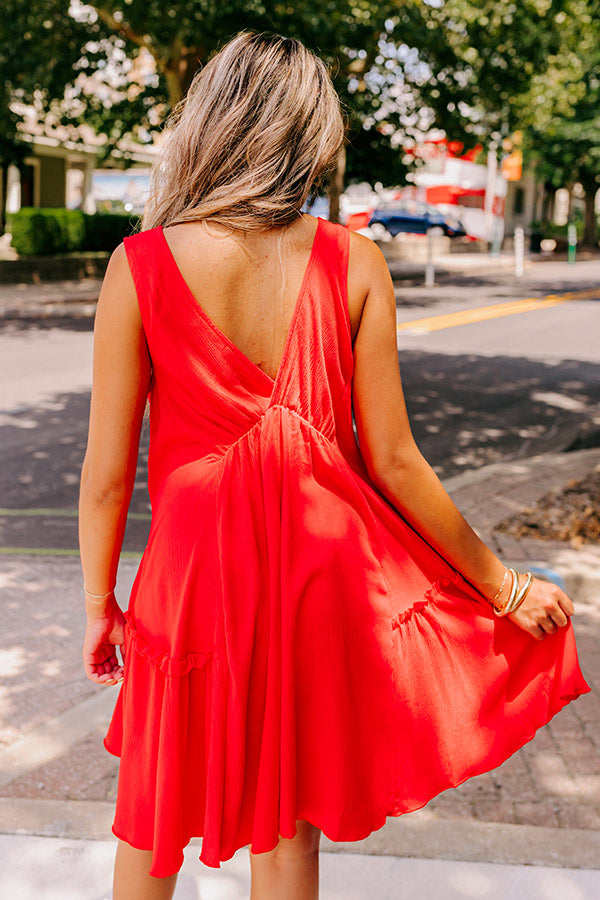 Ultimate Red Babydoll Dress - Feels Like Love