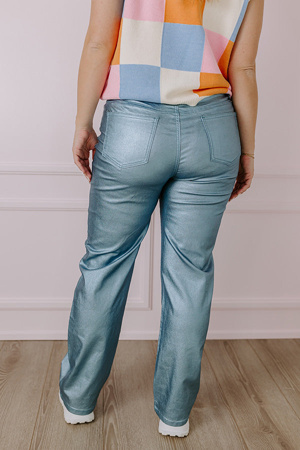 Ultimate High Waist Metallic Style Pants