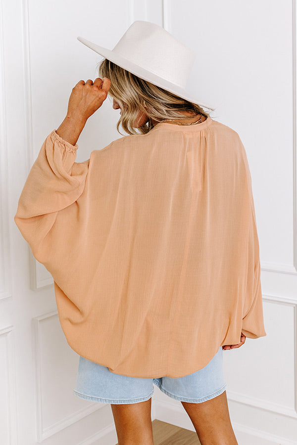 Premium Tan Getaway Top - Ultimate Casual Chic