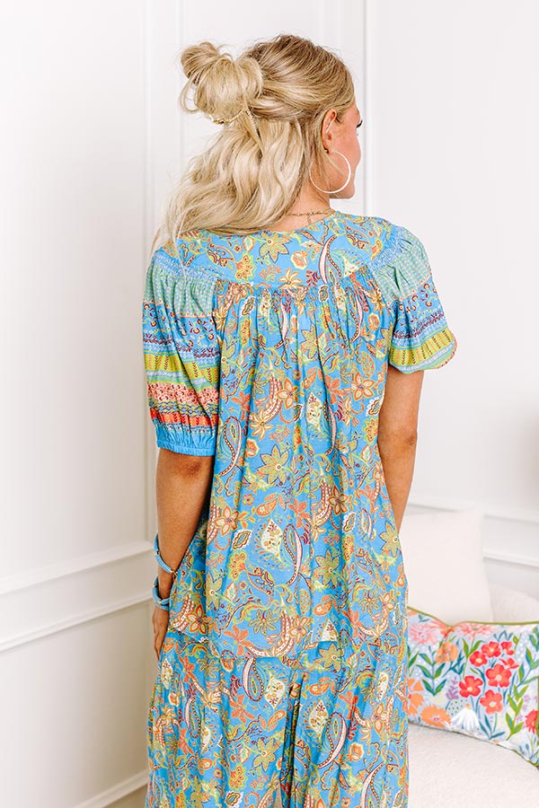 Ultimate Boho Floral Shift Top - Premium Style & Comfort