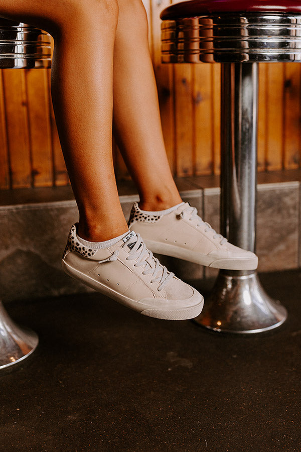 The Mina Vintage Premium Faux Leather Sneaker