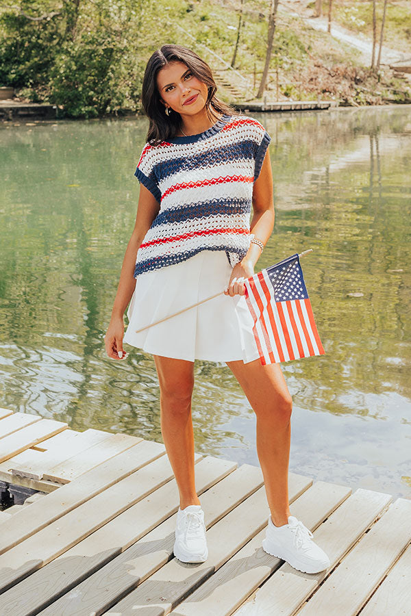 Premium Lake Days Knit Stripe Top - Ultimate Summer Style