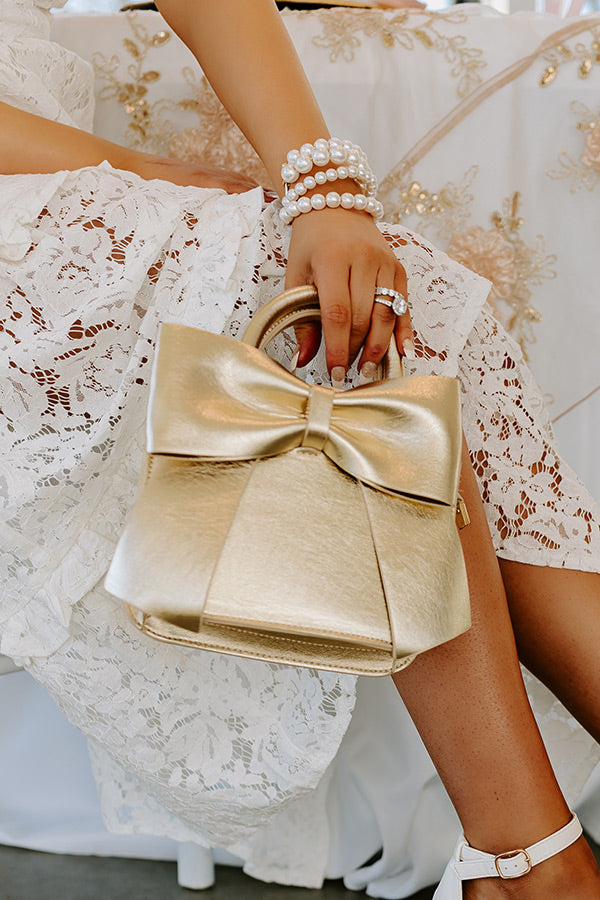 Premium Gold Love Embrace Purse