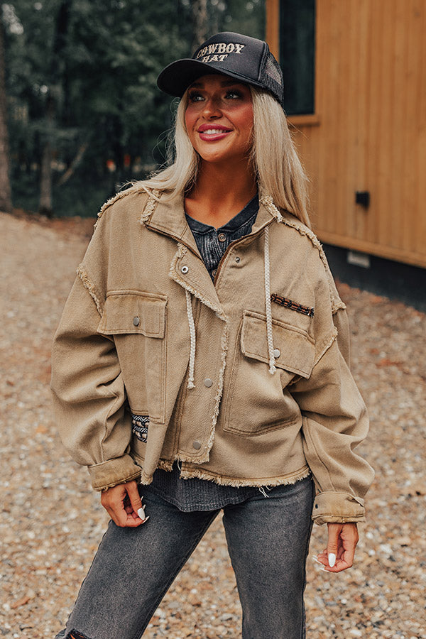 Premium Boho Denim Jacket – Ultimate Fall Essential