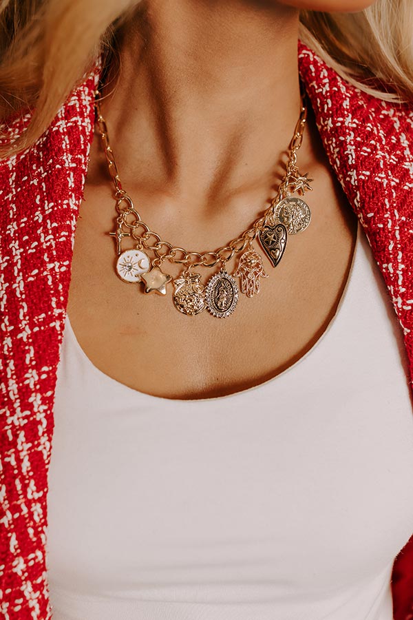 Ultimate Boho Charm Necklace - Effortless Style & Radiance