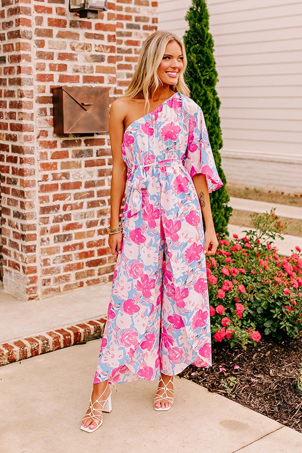 Ultimate Bliss Floral Jumpsuit - Effortlessly Chic Beachwear