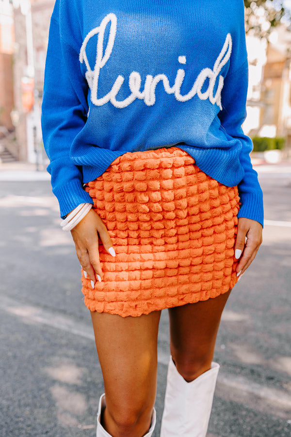 Ultimate Chic Vibes Skirt - Orange