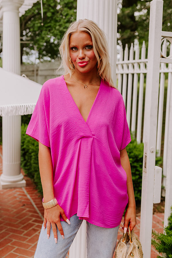 Ultimate Sunshine Splendor Shift Top in Orchid - Upgrade Your Style