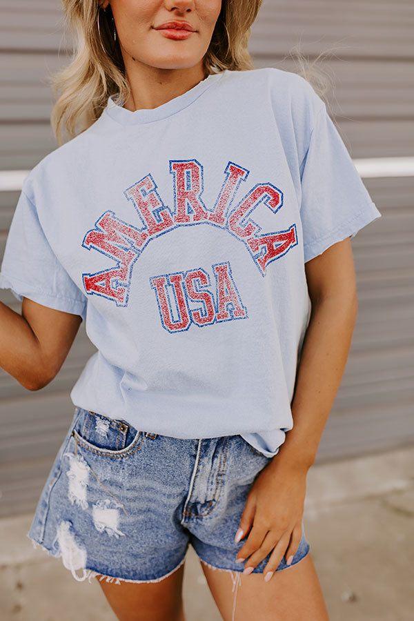 Premium Vintage American Pride Graphic Tee