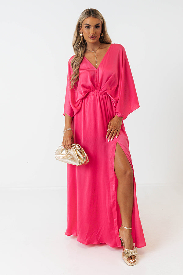 Ultimate Hot Pink Maxi Dress - Pretty In Palisades