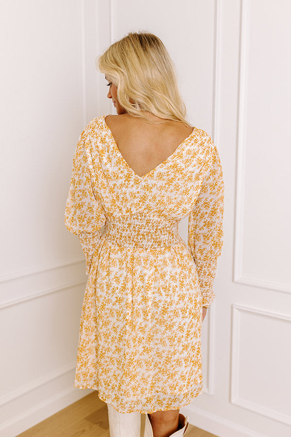 Ultimate Sweet & Sunny Floral Dress – Premium Summer Style