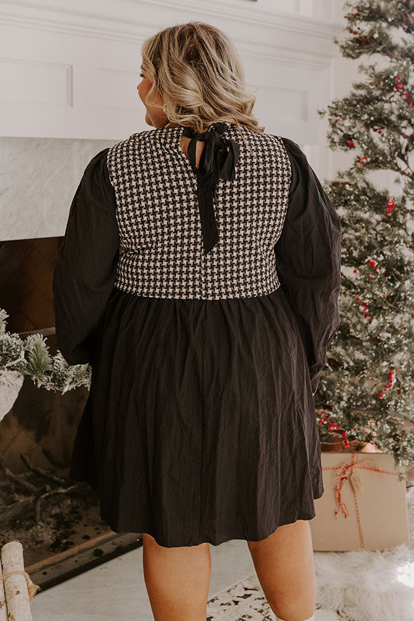 Premium Maple Grove Cutie Mini Dress - Ultimate Casual Elegance
