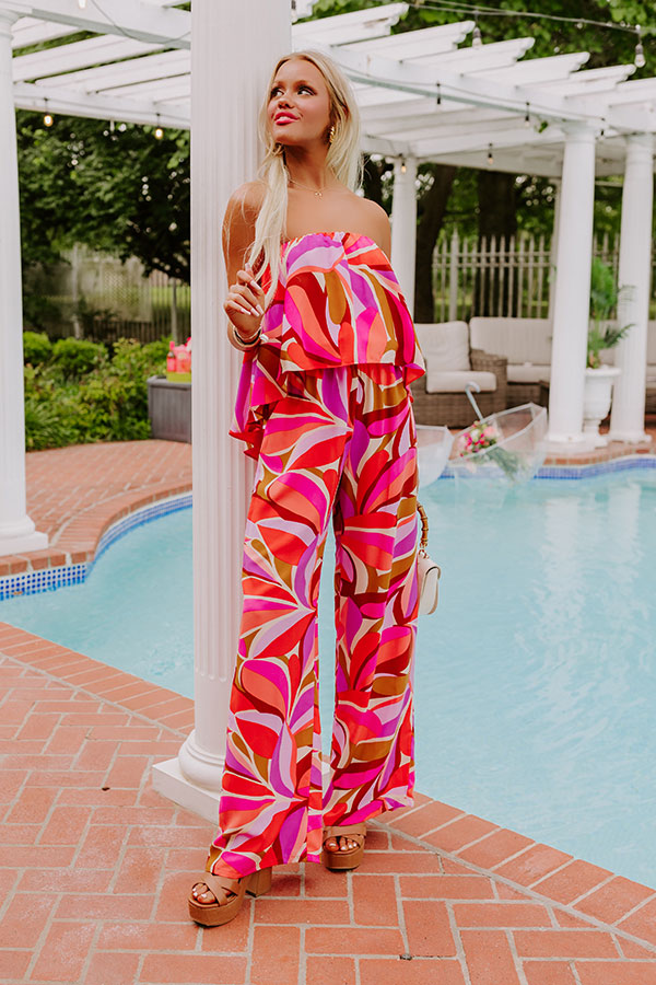 Ultimate Tropical Tango Jumpsuit - Premium Statement Piece