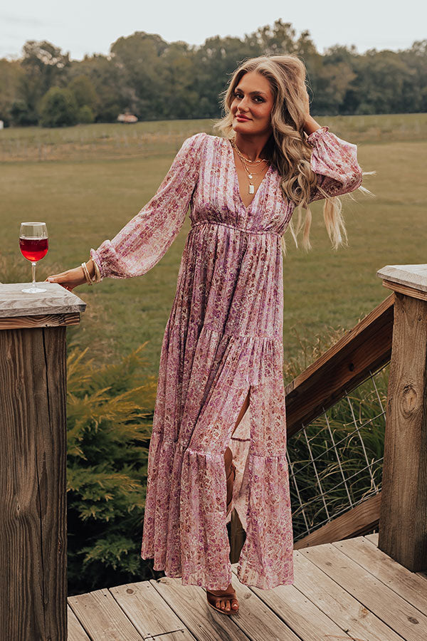 Ultimate Vineyard Vibes Maxi Dress