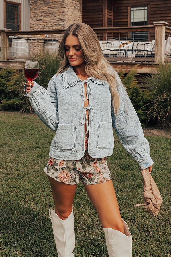 Ultimate Nashville Quilted Denim Jacket