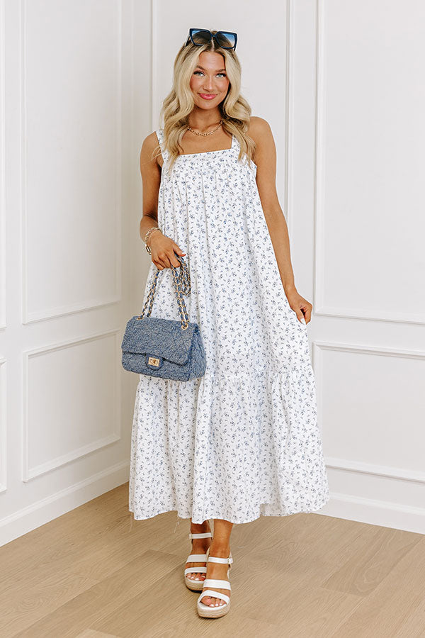 Premium Floral Maxi Dress - Ultimate Casual Elegance