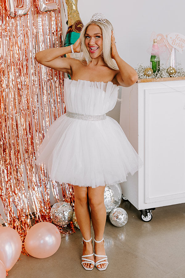 Ultimate Glamour Tulle Mini Dress