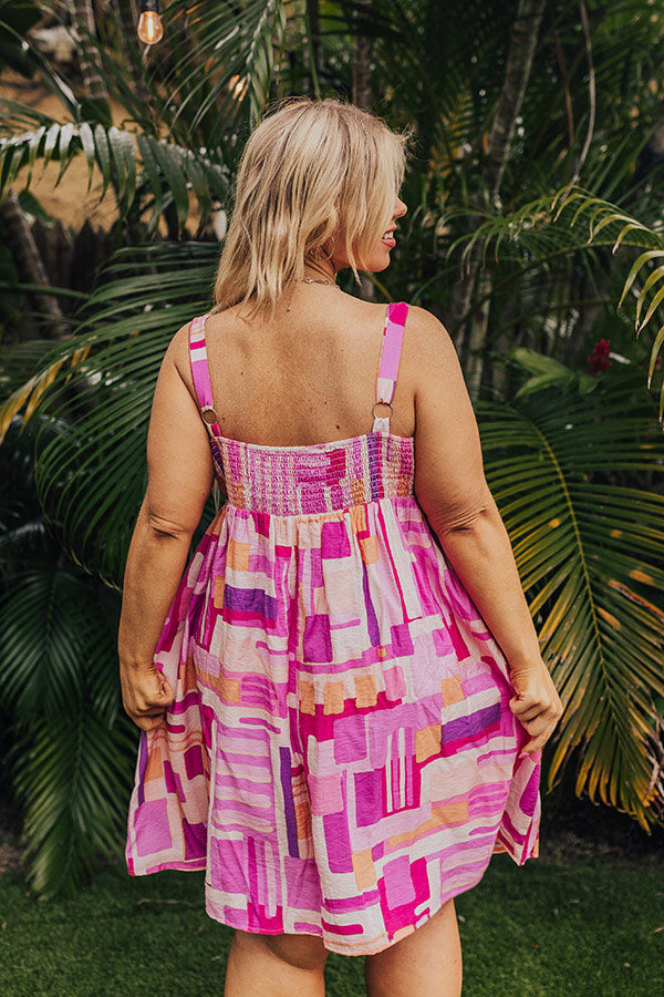 Ultimate Summer Style: Hot Pink Curves Romper