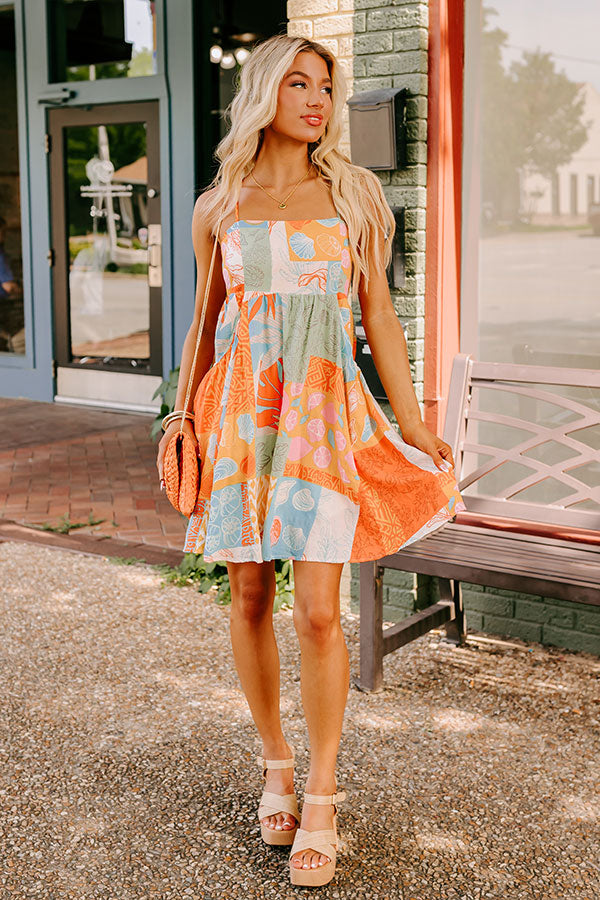 Ultimate Tropical Escape Mini Dress