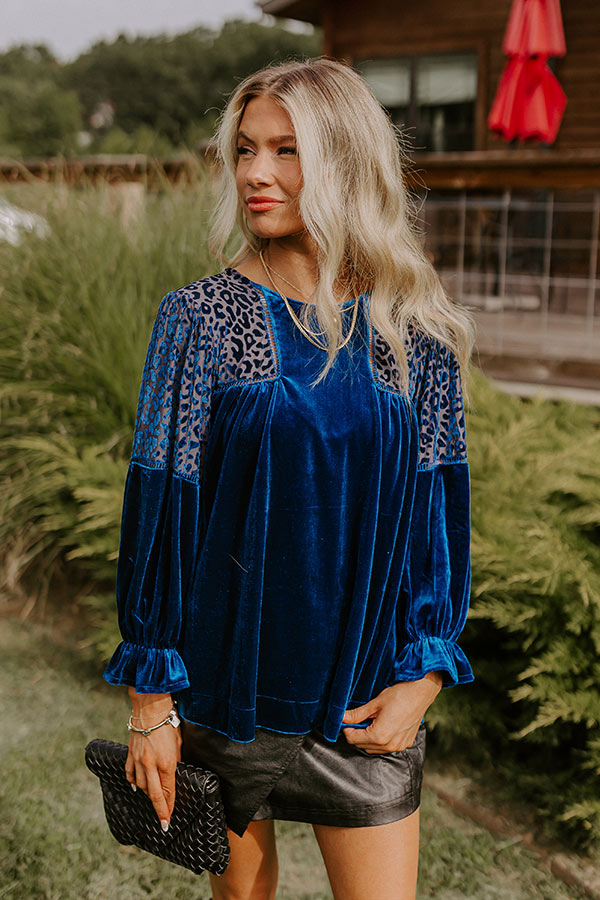 Premium Velvet Charm Top - Ultimate Style Upgrade