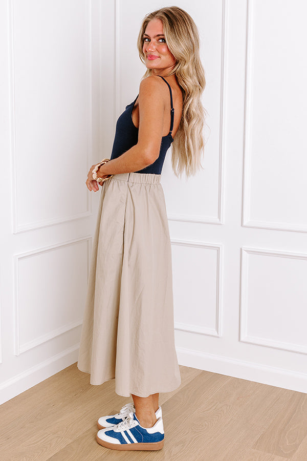 Ultimate Downtown Brunch Midi Dress