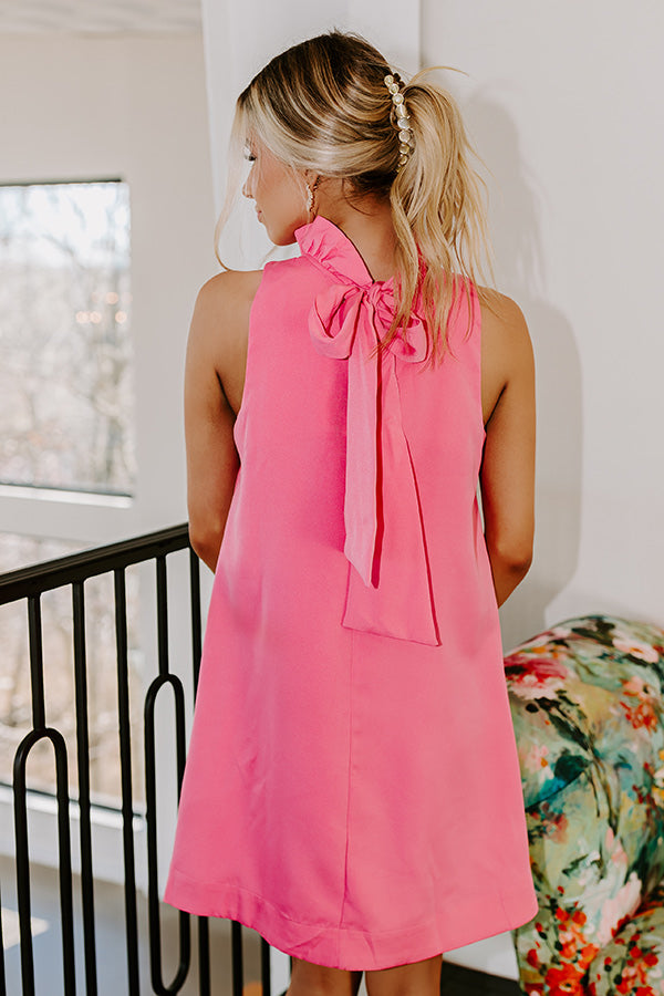 Premium Pink Shift Dress - Ultimate Style for Happiness