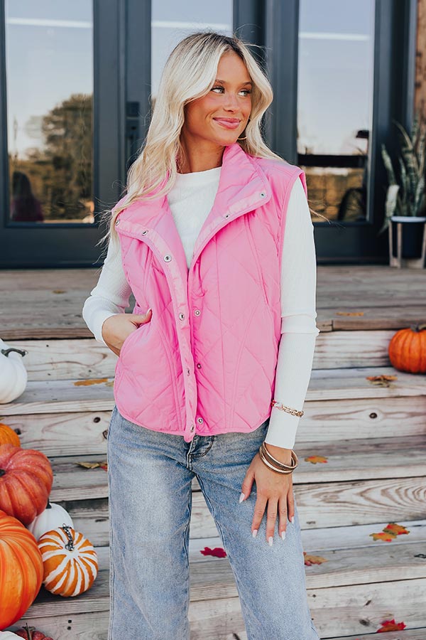 Premium Quilted Vest - Sweet Surprise Collection