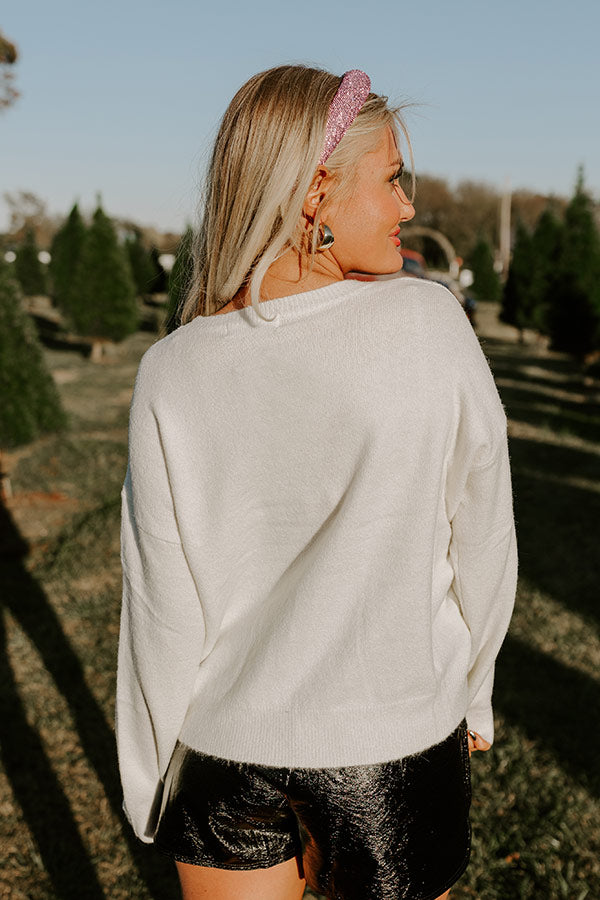 Premium Holly Jolly Tinsel Sweater - Ultimate Holiday Style