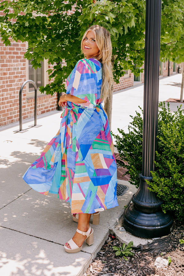 Ultimate Ready To Unwind Wrap Maxi Dress