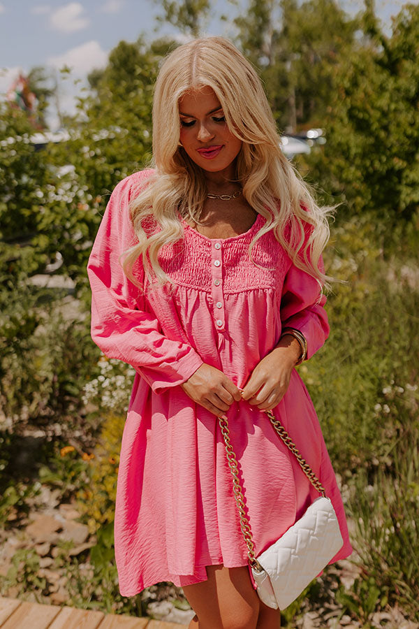 Ultimate Manhattan Tunic Dress - Pink Curves