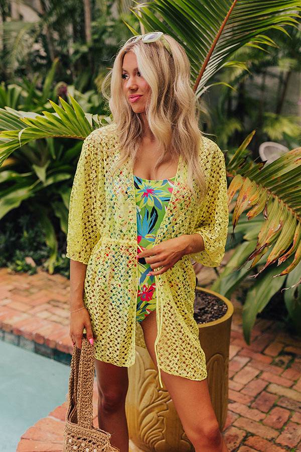 Premium Sunny Coast Knit Overlay - Ultimate Beachwear Essential