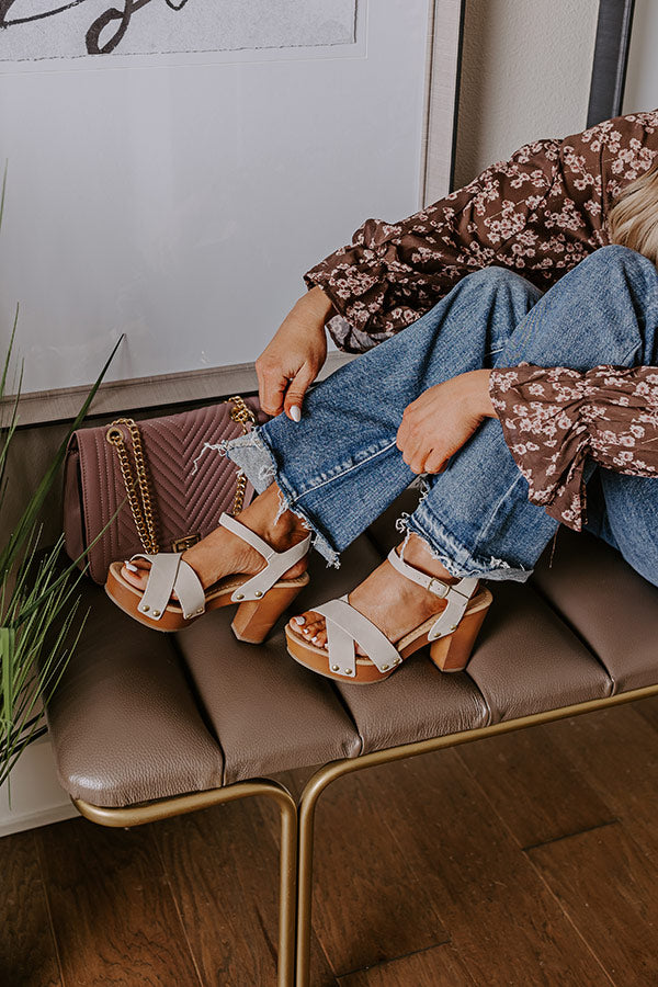 Premium Rylee Heel in Birch - Ultimate Boho Chic