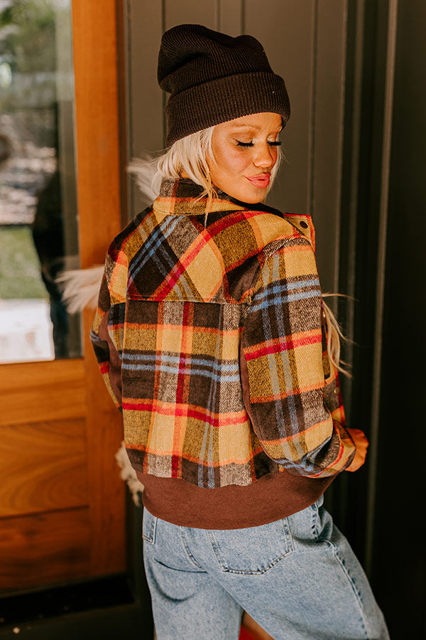 Premium Mountain View Plaid Jacket - Ultimate Comfort & Style