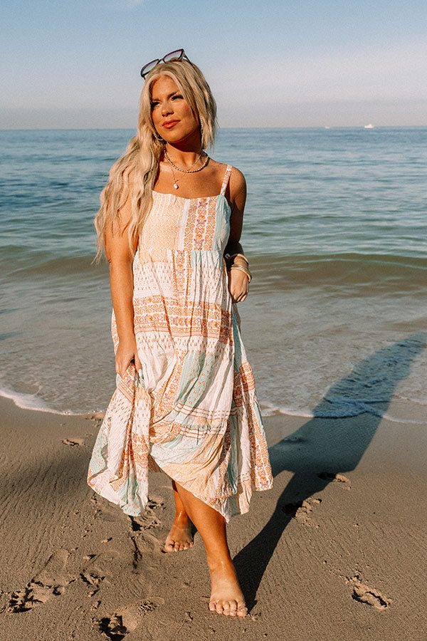 Premium Paradise Midi Dress - Ultimate Summer Style