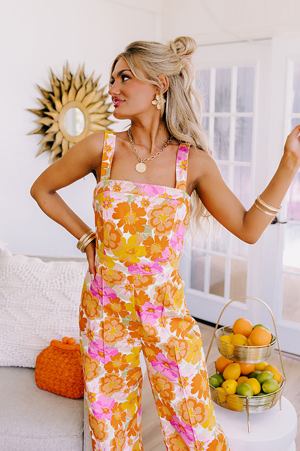 Ultimate Boho Floral Jumpsuit - Vibrant Style