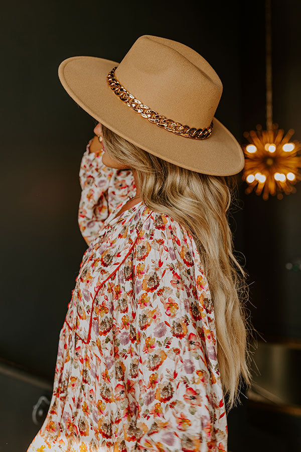 Premium Iced Latte Felt Fedora - Ultimate Style Upgrade