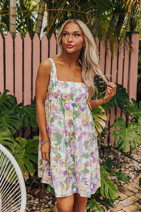 Ultimate Orchid Floral Romper - Feeling Butterflies Collection