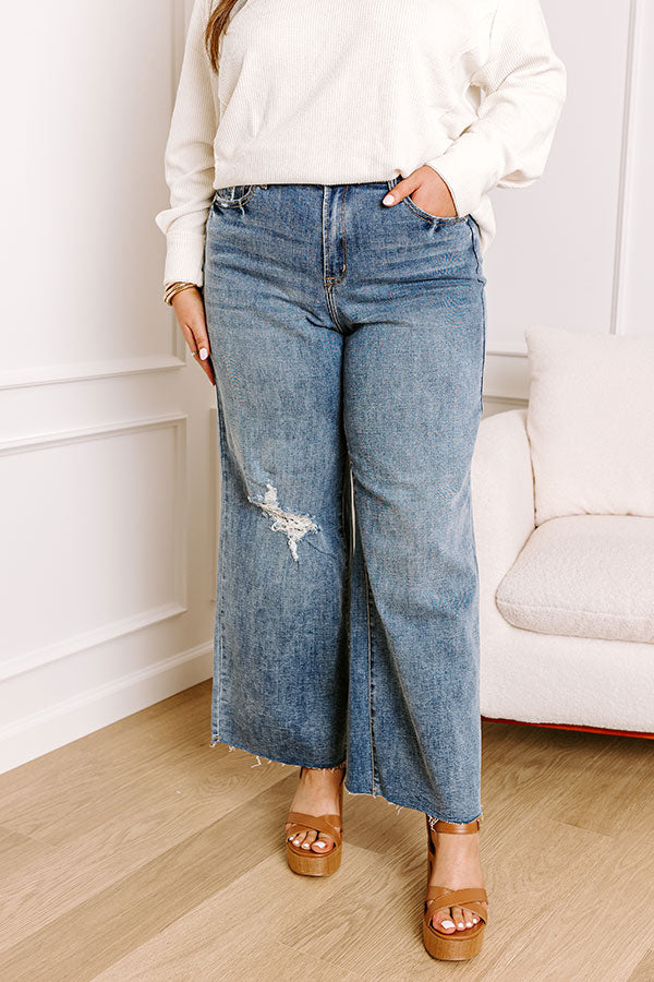 The Ultimate Adeline High Waist Wide Leg Jean - Premium Curves Edition